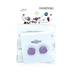 Jerry's 1285 Swarovski Crystal Stud Earrings -IceEdge Sales Store 1285 Amethyst Ppl Swarovski Earrings 600x600 92116.1582052180