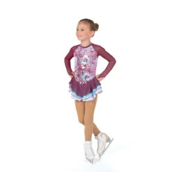 Jerrys 132 Sequin Sea Queen Dress -IceEdge Sales Store 132SangriaPearlFront 36523.1679339110