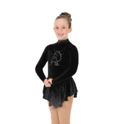 Jerrys 170 Crystal Critters Dress -IceEdge Sales Store 170BlackPenguinFront 97213.1679422897