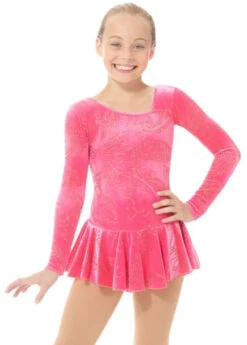 Mondor 2769 Born To Skate Glitter Figure Skating Dress