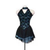 Jerrys 640 Sequin Couture Dress: Blue -IceEdge Sales Store 640 Blue Front 88272.1651781609