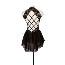 Jerrys 640 Sequin Couture Dress: Blue 9 Jerrys 640 Sequin Couture Dress: Blue -IceEdge Sales Store 640 Gold Back 21635.1651781609