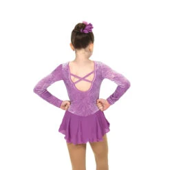 Jerry's 661 All A-Swirl Dress: Petal Purple - Jerry's Skating World -IceEdge Sales Store 661 Petal Purple Back 18489.1650140293