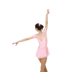 Solitaire Style F22001-Ballet Pink -IceEdge Sales Store F22001P Pink Back 09265.1650068169