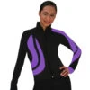 Chloe Noel J26 Purple Swirls Jacket- Adult Small 2 Chloe Noel J26 Purple Swirls Jacket- Adult Small -IceEdge Sales Store J26 purple 33668.1689724399