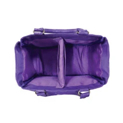 Chloe Noel Tote Bag's TT211 - Purple -IceEdge Sales Store TT211 PU Top View 15439.1636219776
