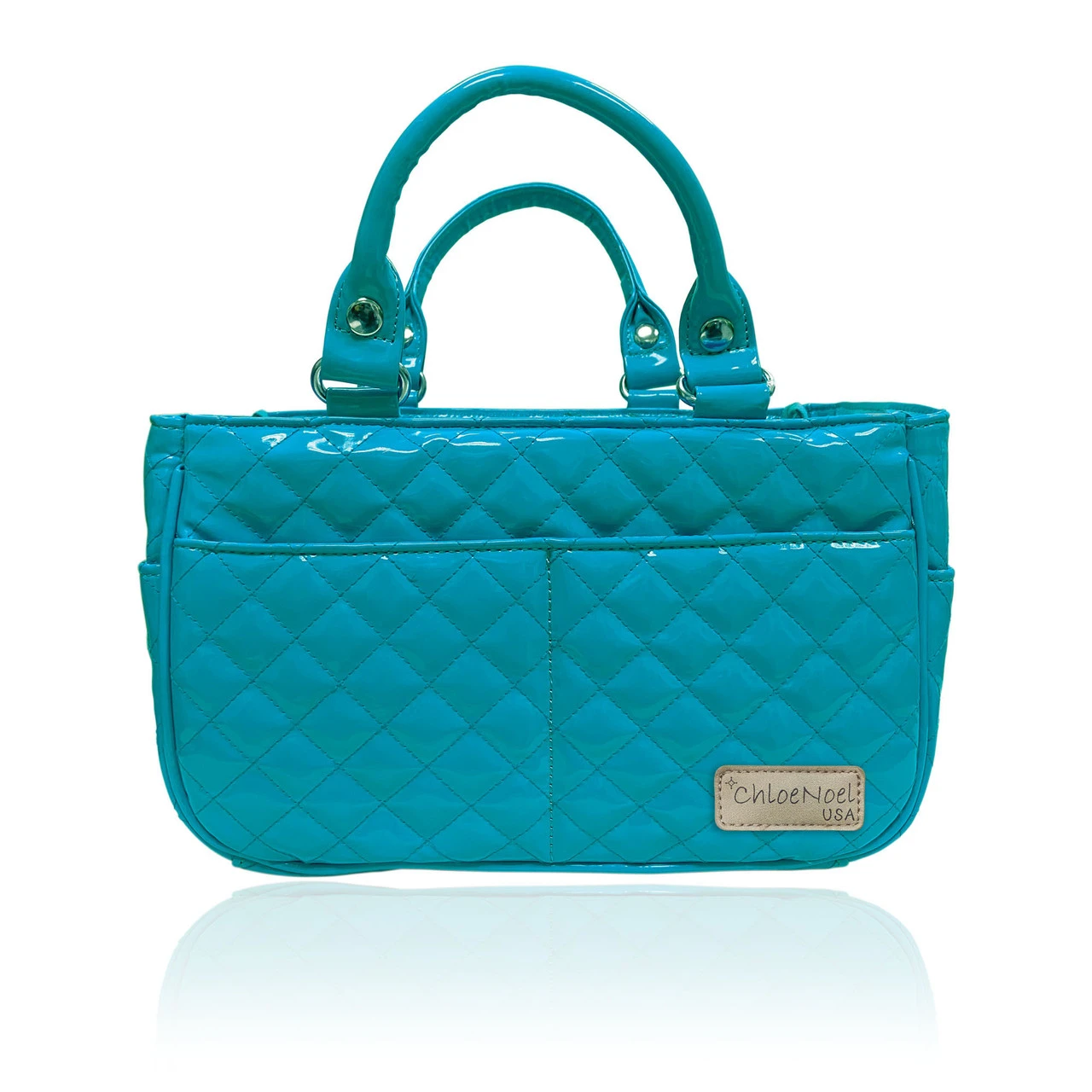 Chloe Noel Tote Bag's TT211 - Teal 3 Chloe Noel Tote Bag's TT211 - Teal